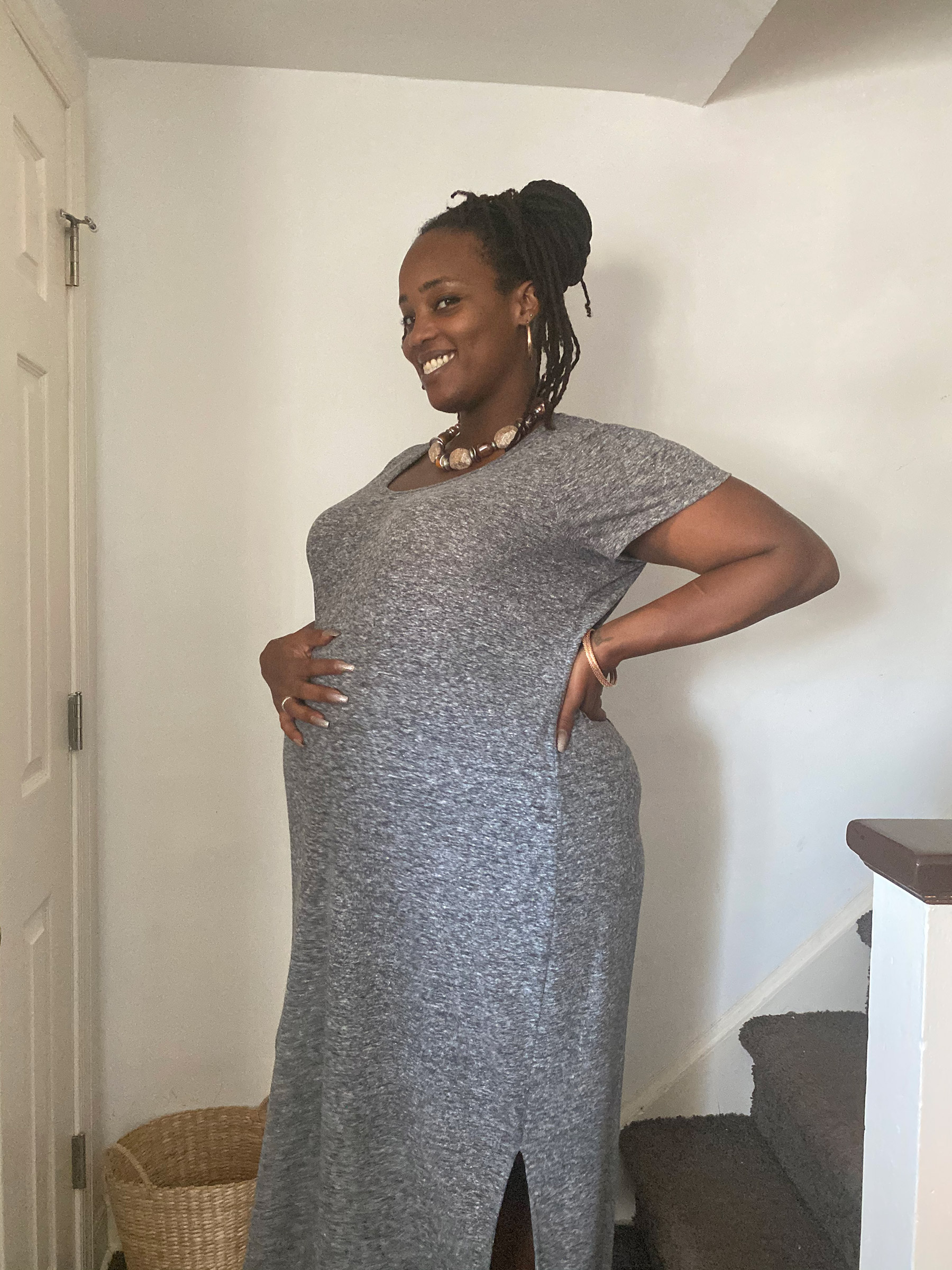 Ciarra ("Ci Ci") Covin, Program Coordinator for The Well Project. She was diagnosed with HIV/AIDS in 2008. She is currently pregnant with her second child. (Courtesy Ciarra Covin)