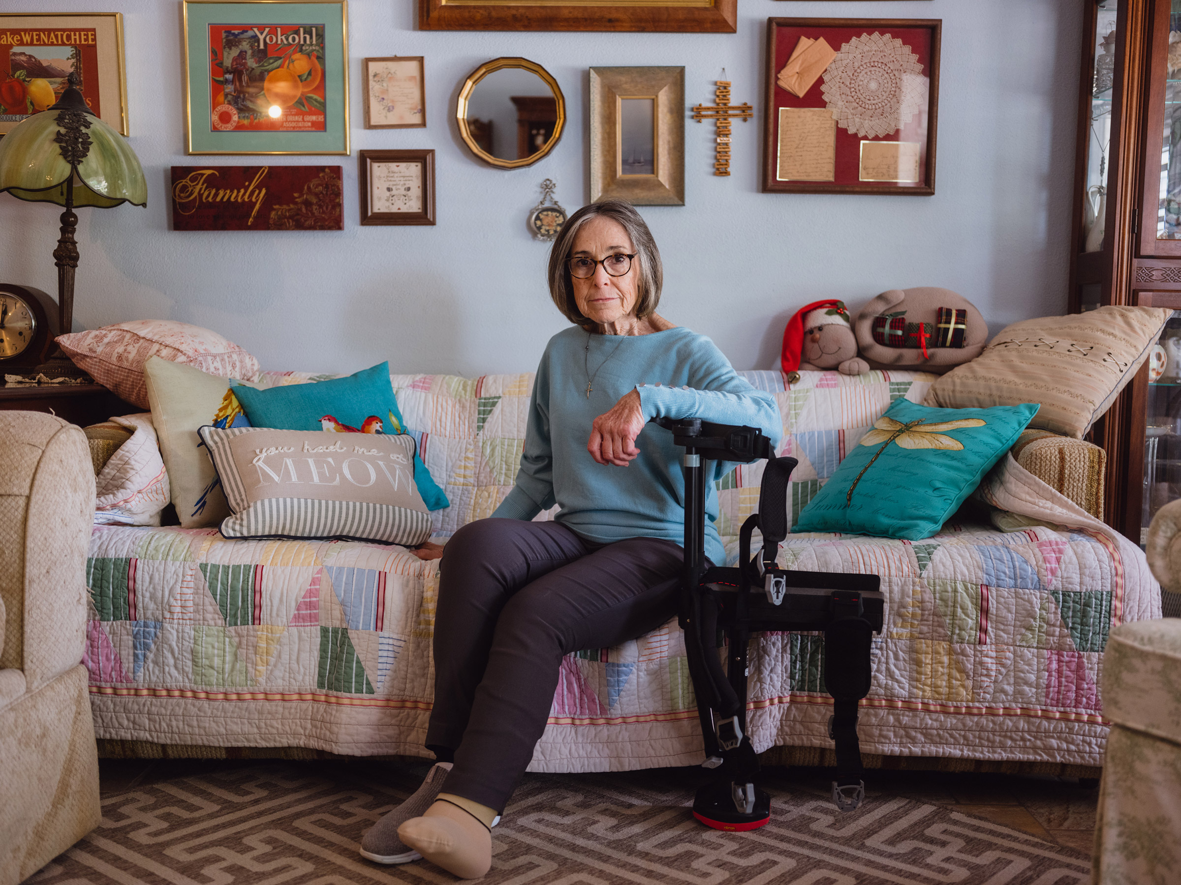 Nancy Thompson wants to say in the home where she’s lived for three decades in Pasadena, Texas. (Christopher Lee for TIME)