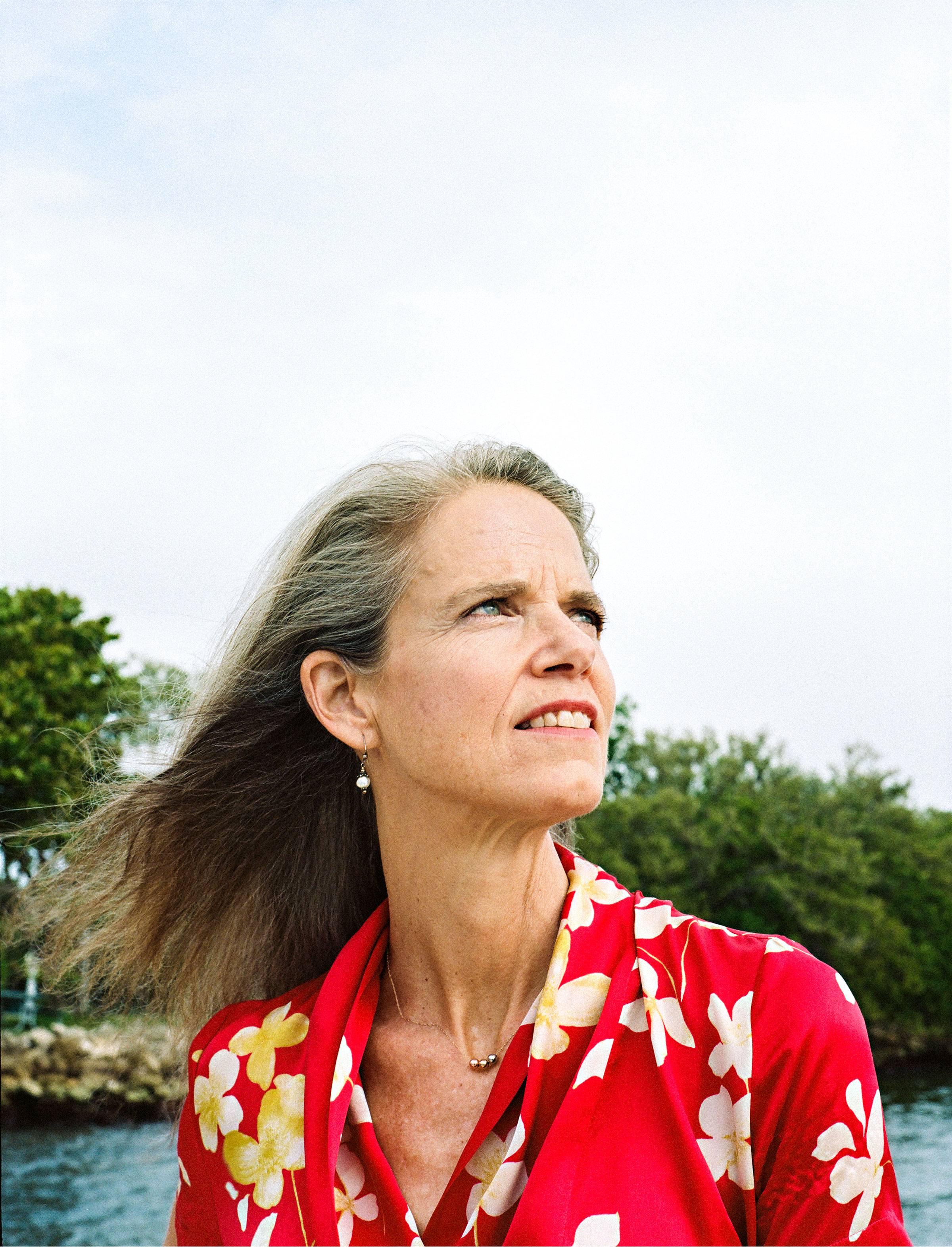 Jane Gilbert, Miami's interim Chief Heat Officer and Resilience Consultant, in the city's Morningside Park on June 18, 2021. (Ysa Pérez for TIME)