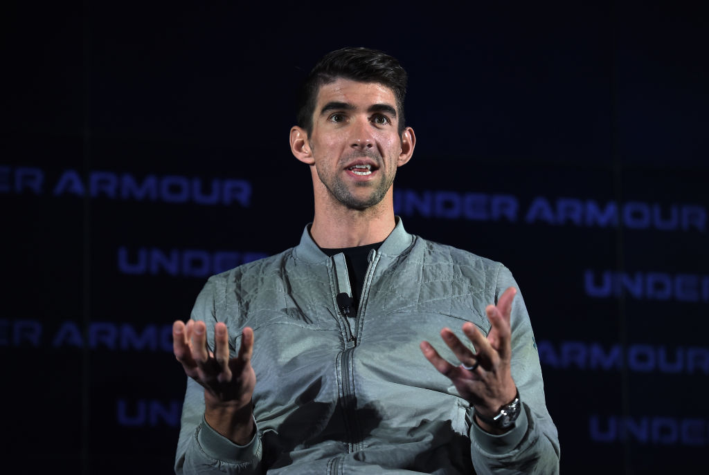 Former U.S. Olympic swimmer Michael Phelps, pictured in in January 2020, has gone public with his struggles and emerged as one of the foremost mental health advocates in sports. (Olivier Douliery–AFP/Getty Images)