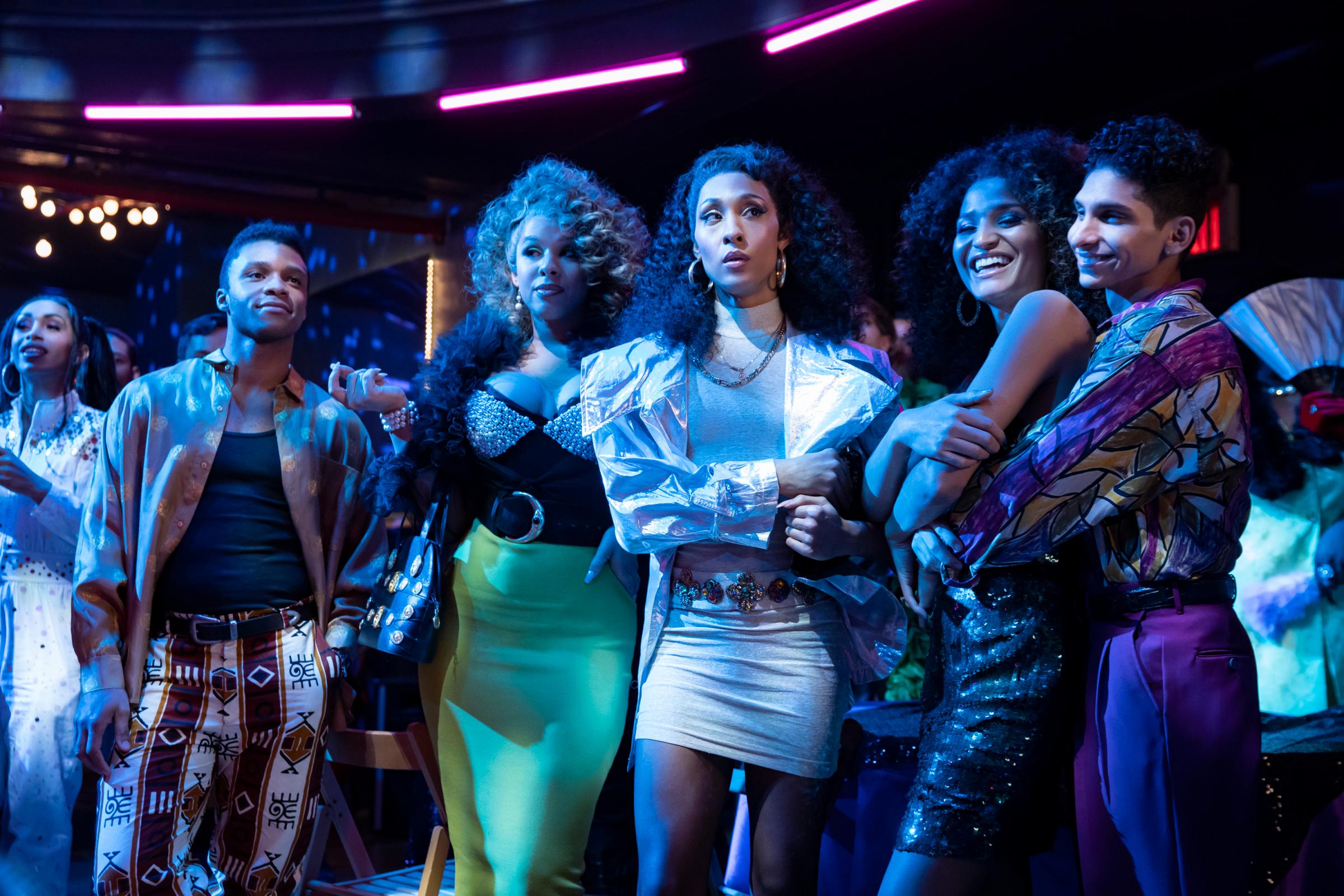 POSE -- "On The Run" -- Season 3, Episode 1 (Airs May 2) Pictured (l-r): Dyllón Burnside as Ricky, Hailie Sahar as Lulu, Mj Rodriguez as Blanca, Indya Moore as Angel, Angel Bismark Curiel as Lil Papi. CR: Eric Liebowitz/FX