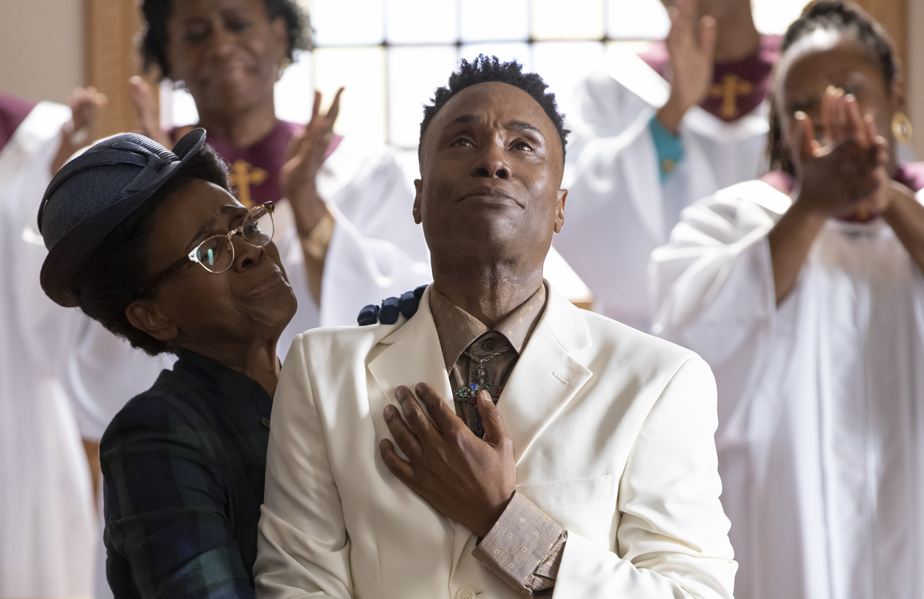 L-R: Janet Hubert as Latrice, Billy Porter as Pray Tell in 'Pose' (Eric Liebowitz/FX)
