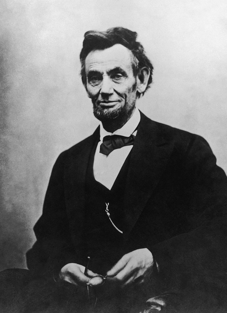 Abraham Lincoln (1809 - 1865), the 16th President of the United States of America.   (Photo by Alexander Gardner/Getty Images) (Getty Images)