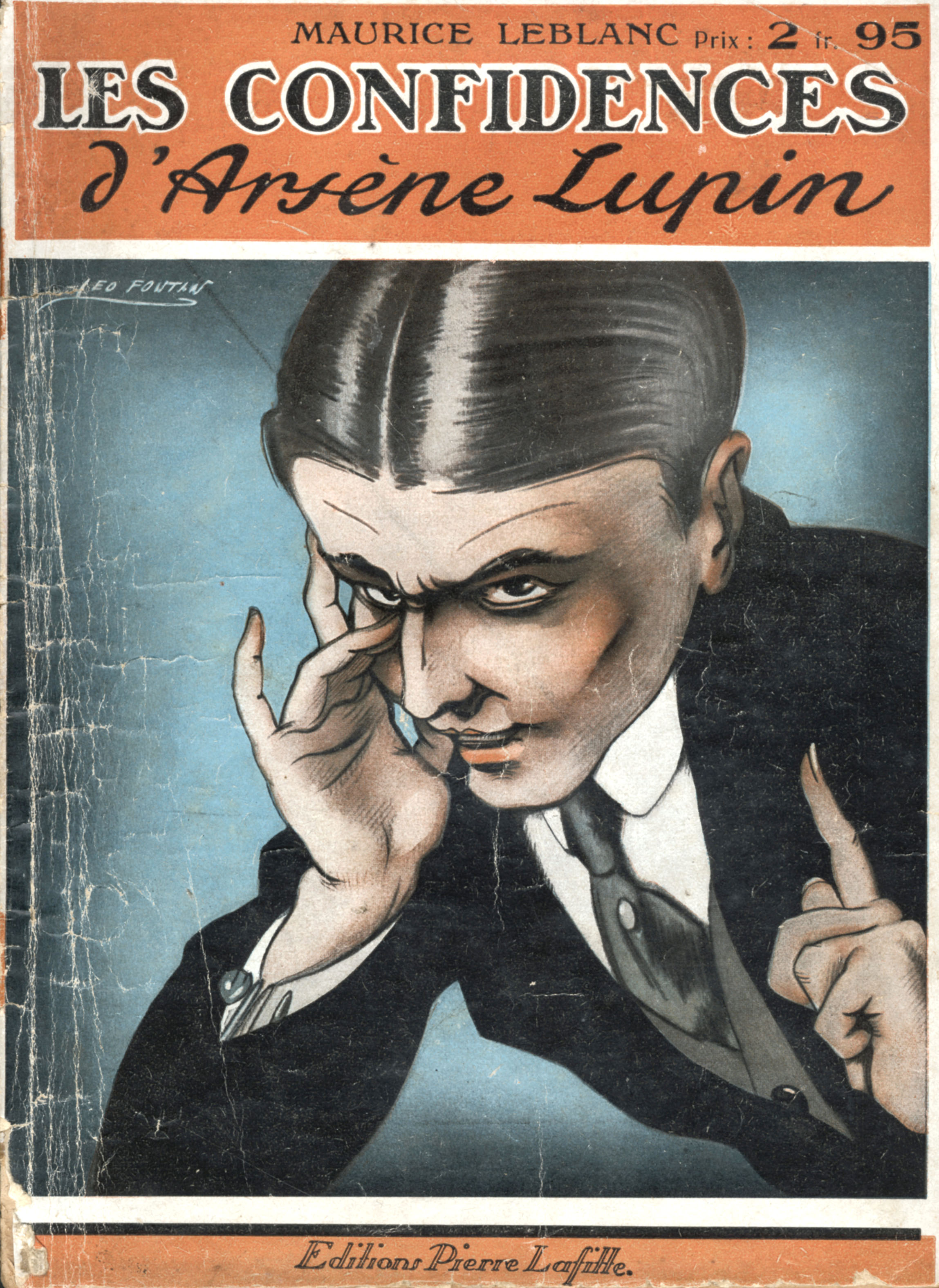 One of the many Lupin books written by author Maurice Leblanc (Apic/Getty Images)