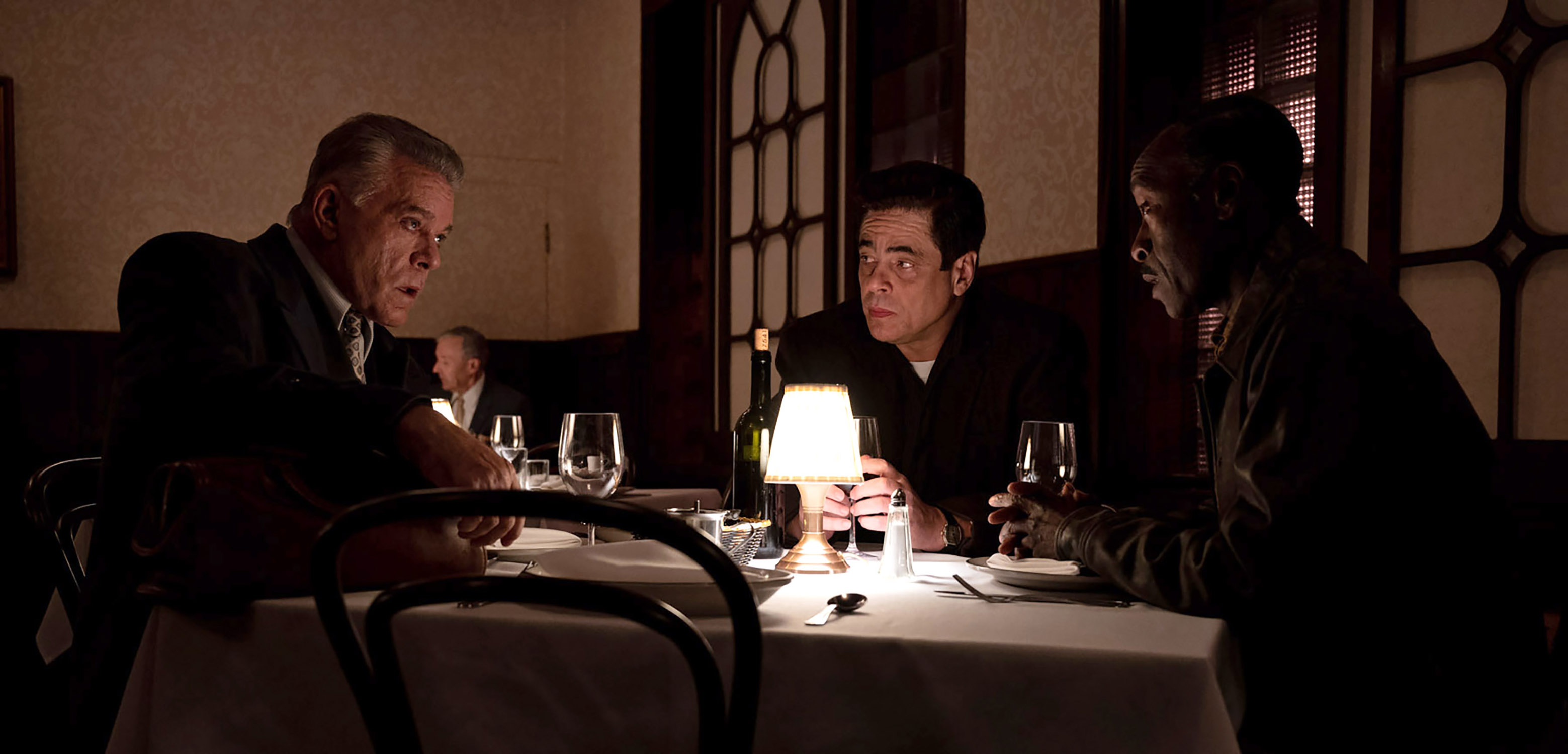 Ray Liotta, Benicio del Toro and Don Cheadle in 'No Sudden Move' (Claudette Barius)