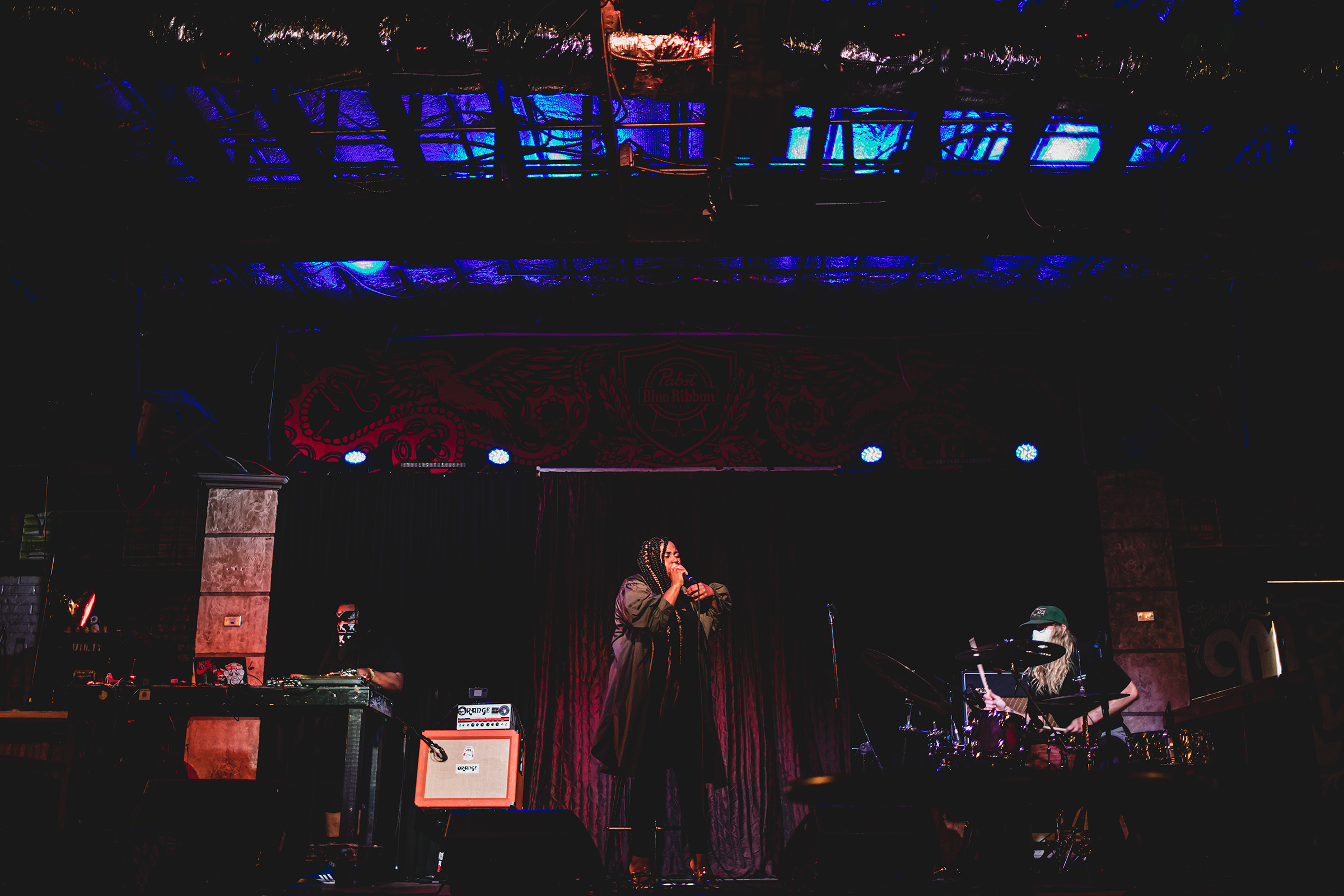 A performance at Crowbar in Tampa Florida, 2020.