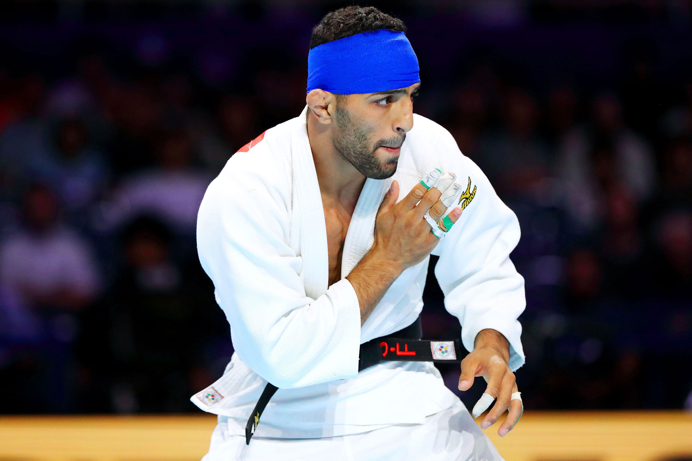 Saeid Mollaei at the World Judo Championships on August 28, 2019 in Tokyo, Japan.