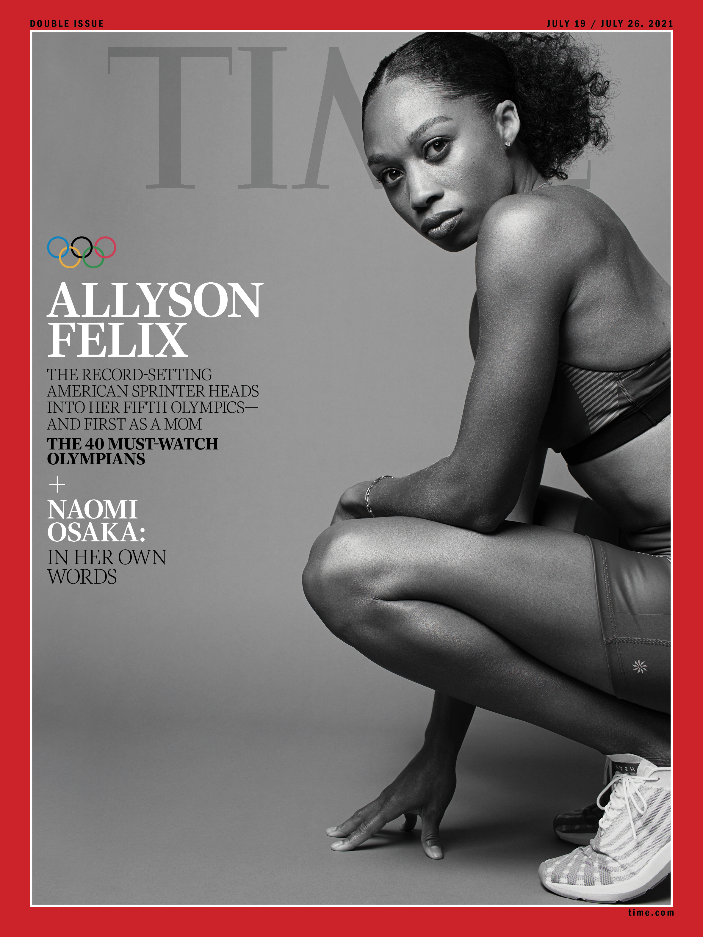 Allyson Felix Olympics Time Magazine cover