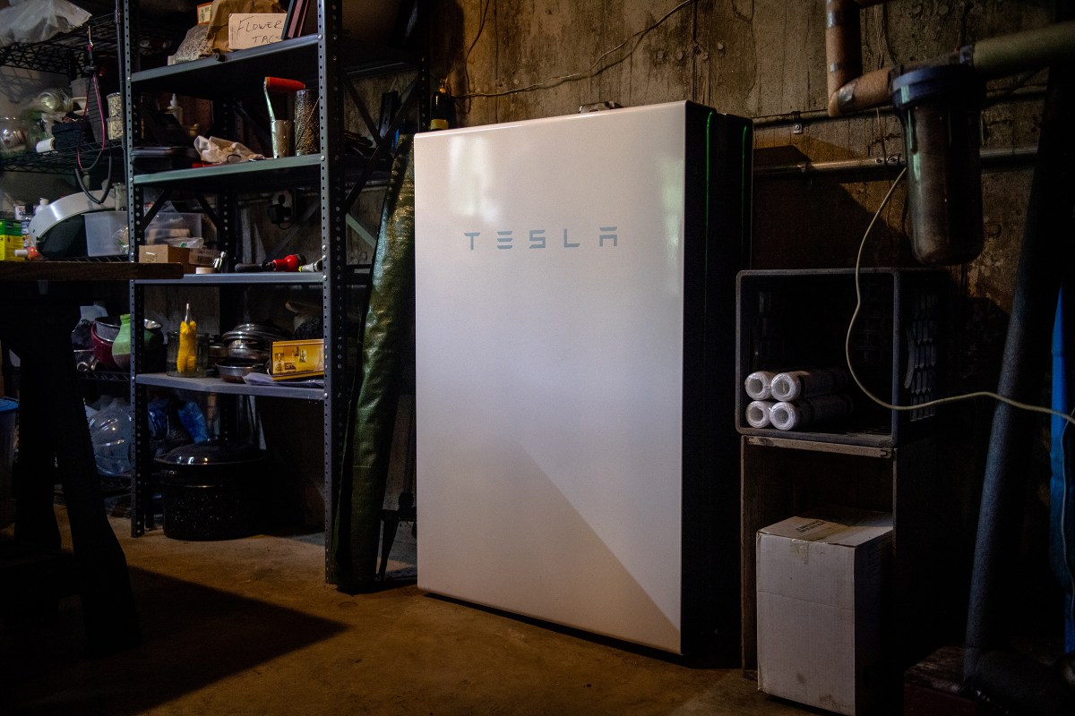 A Tesla Powerwall battery backup system in a home in Guilford, Vt. When the grid-modernization program began in 2017, it was the first-such utility-sponsored initiative in the U.S. Nearly 1,000 Vermonters had signed up within a year. In late 2020, state regulators approved it as a permanent program.