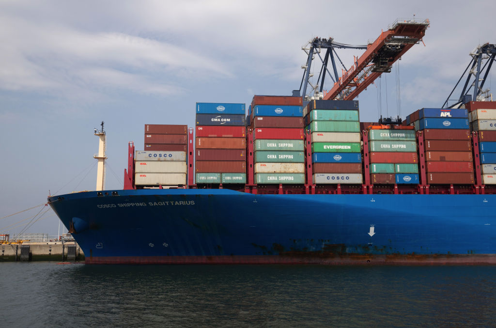 Port of Rotterdam as Container Shipping Costs Rise