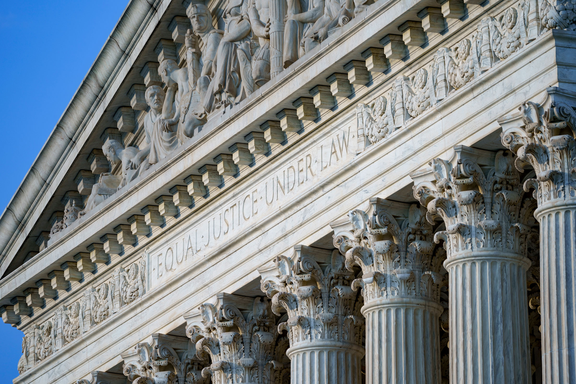 The Supreme Court is seen in Washington, June 30, 2021. (J. Scott Applewhite—AP)
