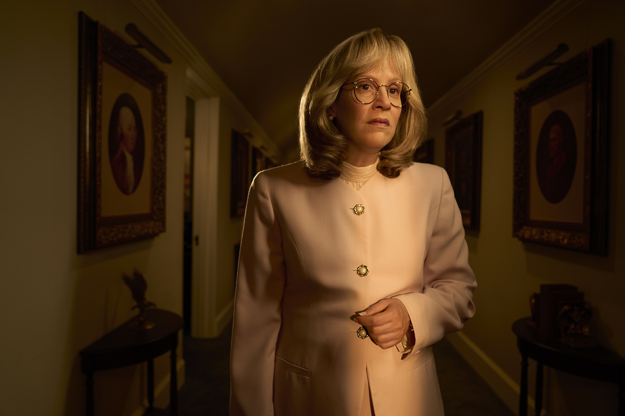 Sarah Paulson as Linda Tripp in 'Impeachment: American Crime Story' (Kurt Iswarienko/FX)