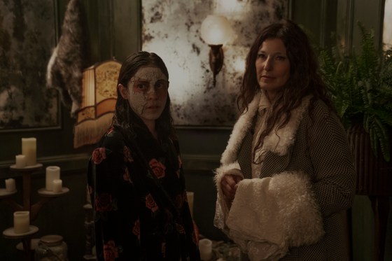 BRAND NEW CHERRY FLAVOR (L to R) ROSA SALAZAR as LISA NOVA and CATHERINE KEENER as BORO in episode 106 of BRAND NEW CHERRY FLAVOR Cr. MERIE WEISMILLER WALLACE/NETFLIX Â© 2021