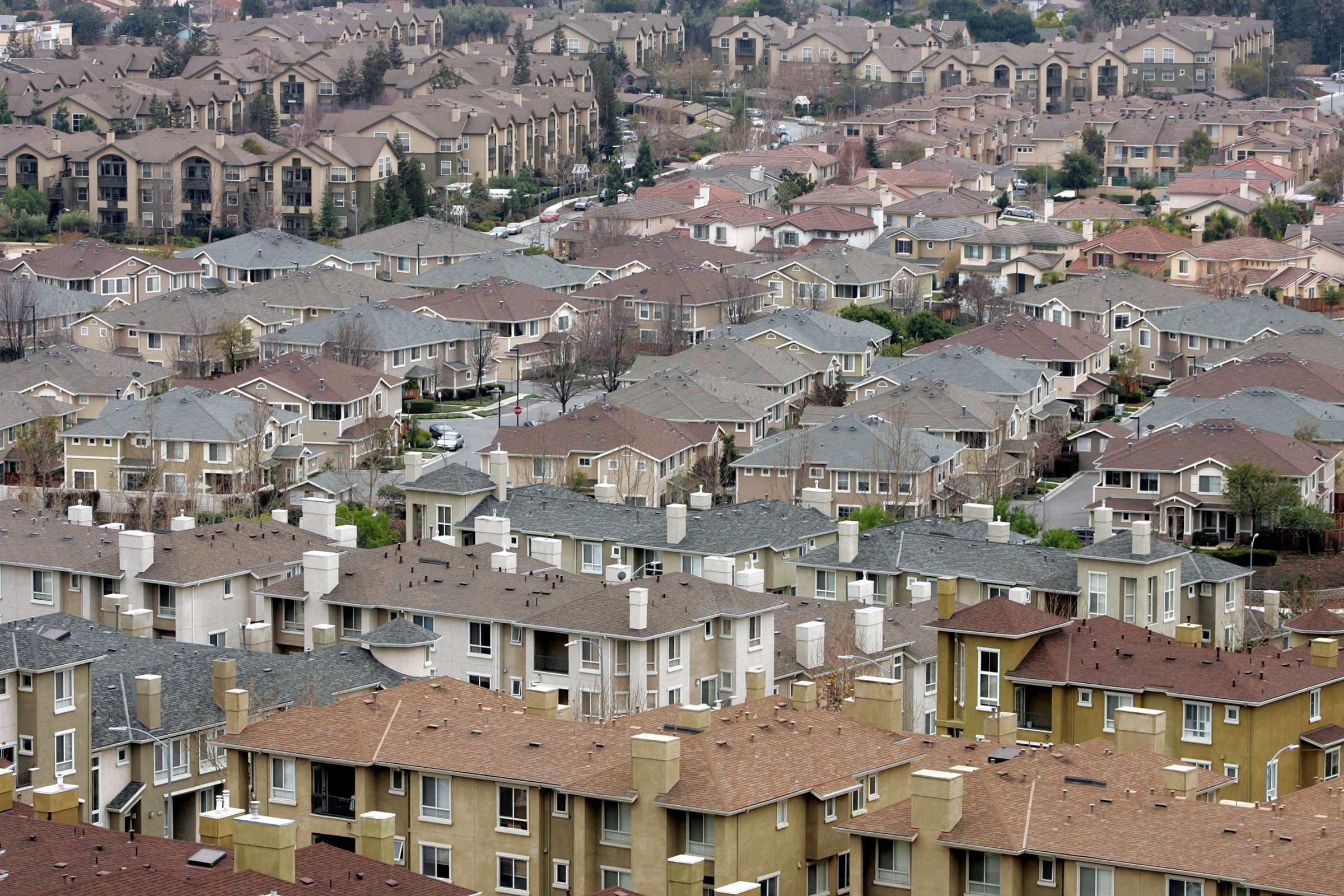 A residential area in San Jose, Calif. (Marcio Jose Sanchez—AP)