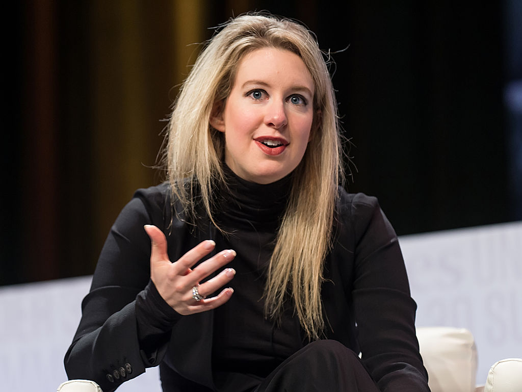 Founder &amp; CEO of Theranos Elizabeth Holmes attends the Forbes Under 30 Summit at Pennsylvania Convention Center on Oct. 5, 2015 in Philadelphia, Pennsylvania. (Gilbert Carrasquillo—Getty Images)