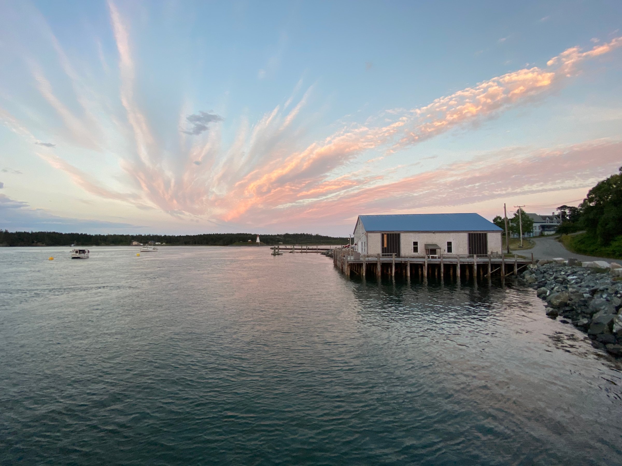 The Harbor of Lubec, Maine
