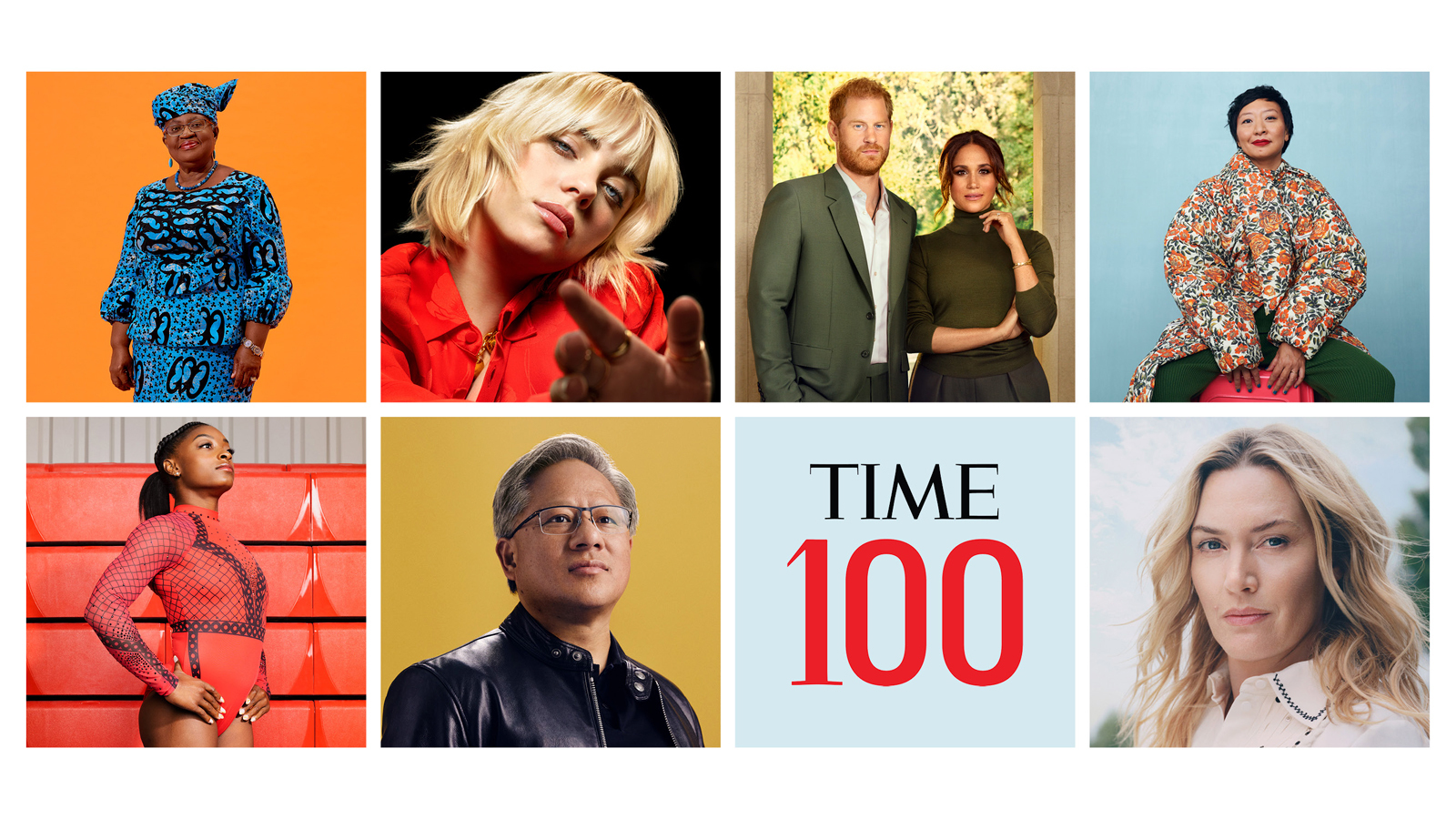 The 2021 TIME100 list of the world's most influential people featured pioneers like Billie Eilish, titans like Simone Biles and icons like Britney Spears. The TIME100 broadcast special highlighted these figures—and more—Monday, Sept. 21, 2021 on ABC. (TIME)