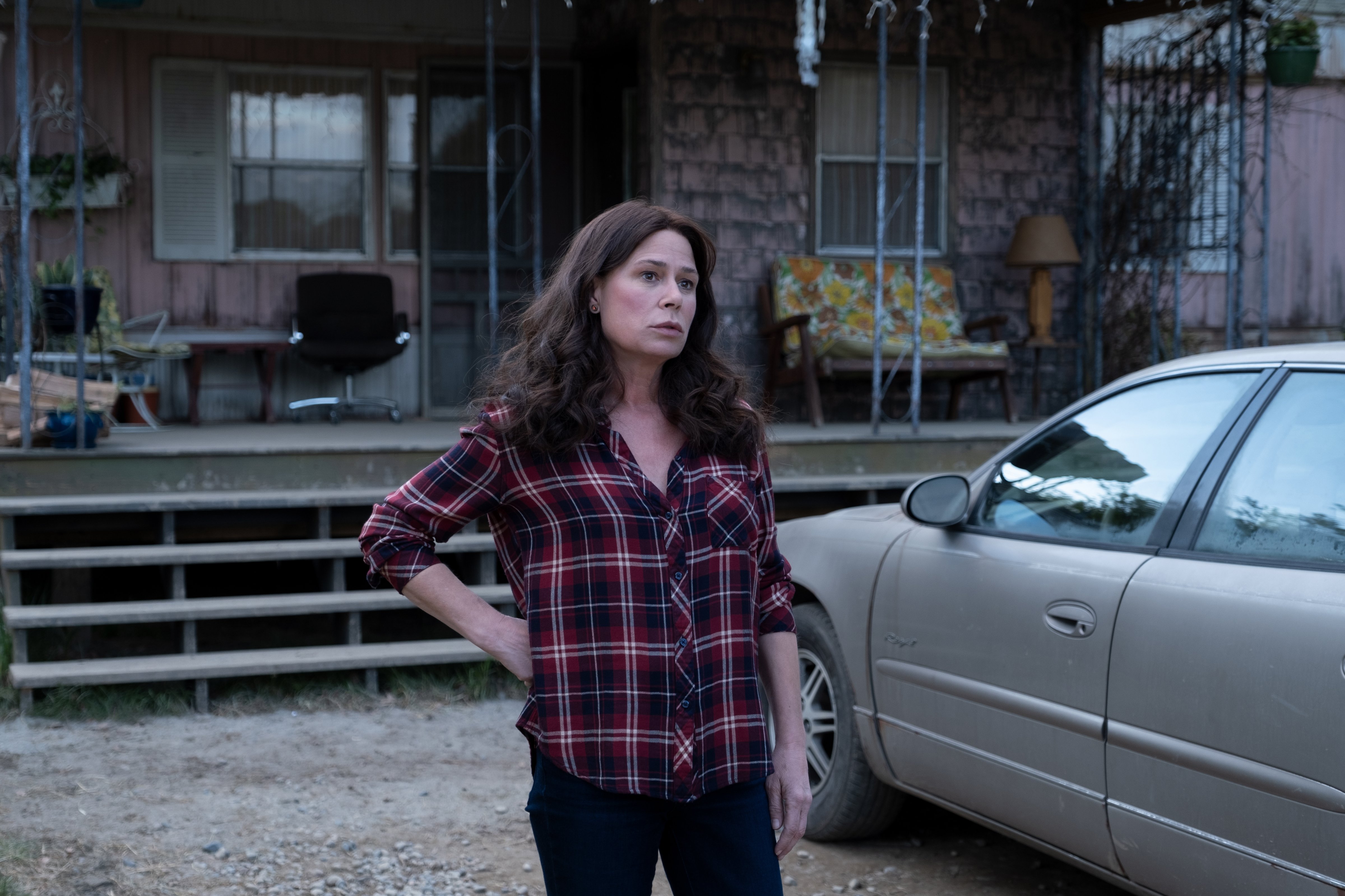 Maura Tierney as Grace Poe in 'American Rust' (Dennis Mong/SHOWTIME—2021 SHOWTIME NETWORKS INC. All rights reserved.)