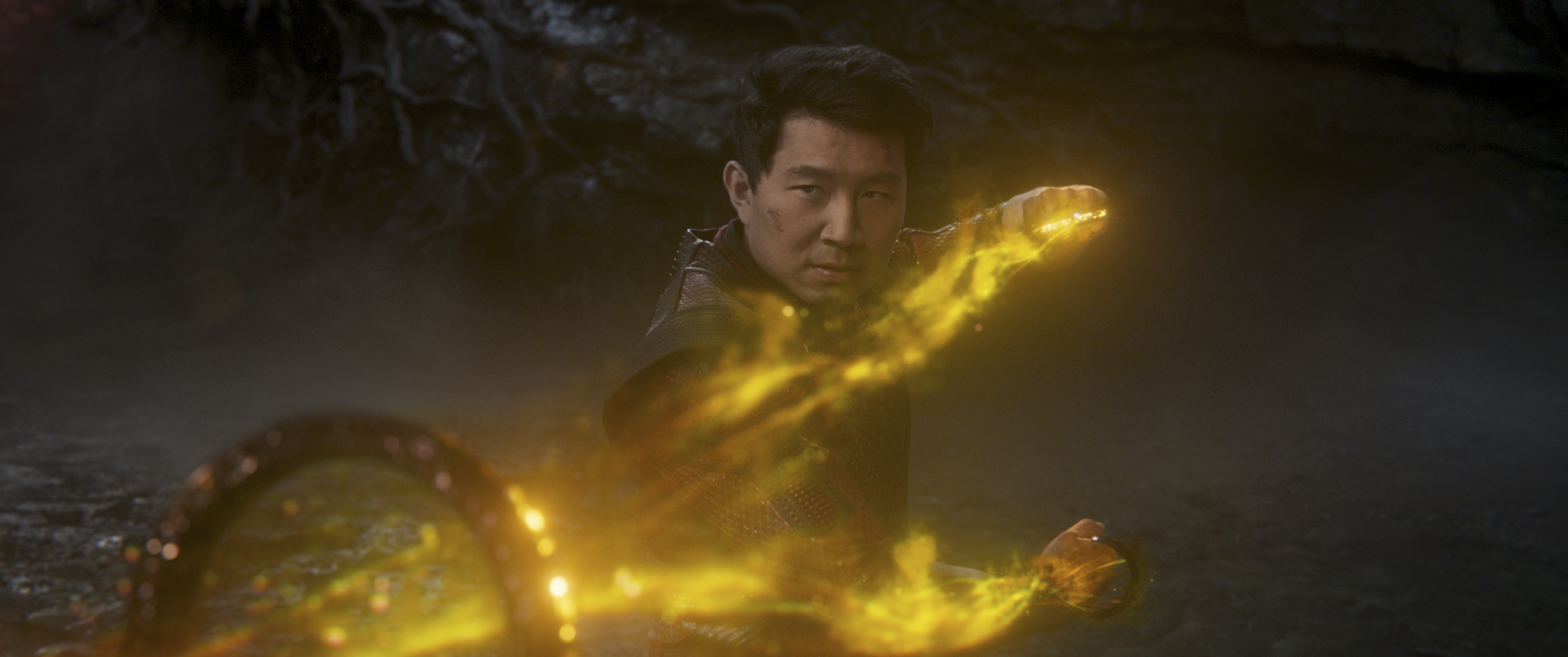 Simu Liu as Shang-Chi in Shang-Chi and the Legend of the Ten Rings. (Marvel Studios)