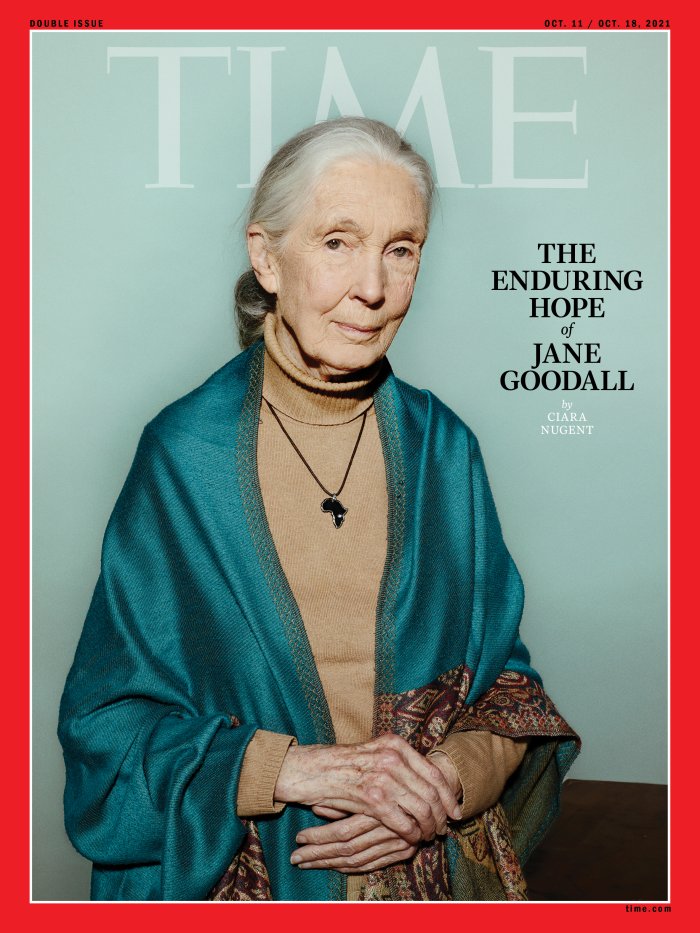 Jane Goodall Time Magazine cover