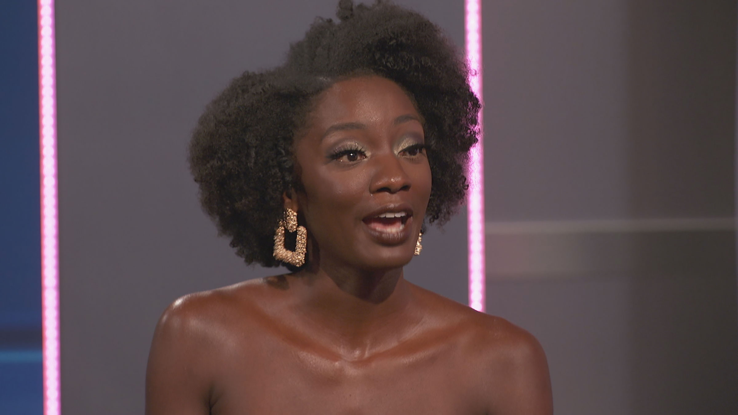 Azah Awasum on the finale of Big Brother on Sept 29, 2021.