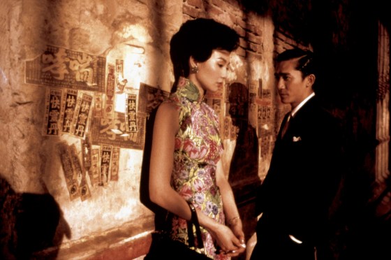 Maggie Cheung and Tony Leung in In The Mood For Love, 2000.