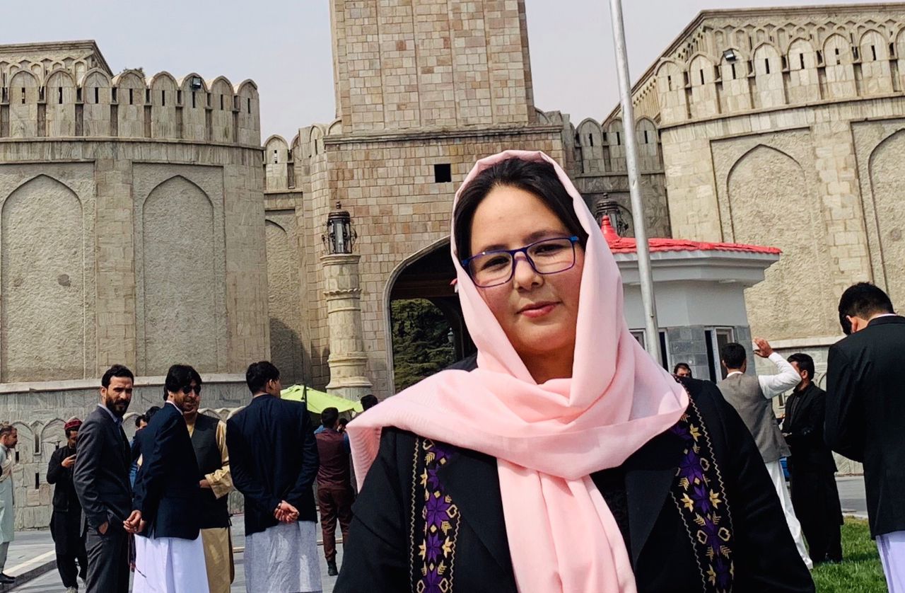 Afghan journalist Zahra Joya (Photo courtesy of Zahra Joya)