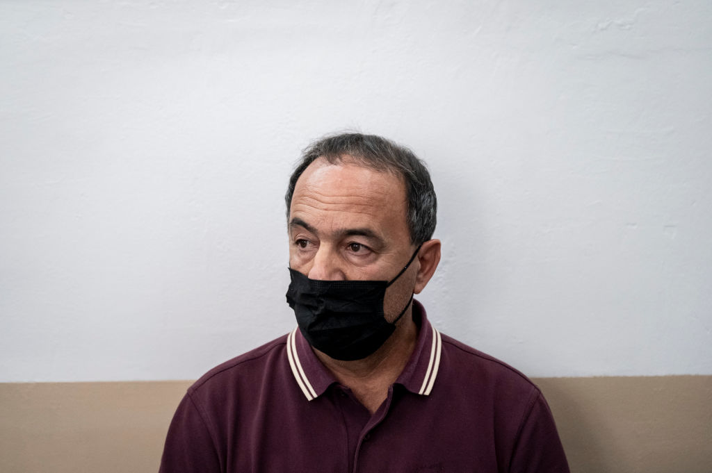 Former mayor of Riace Domenico Lucano seen after the