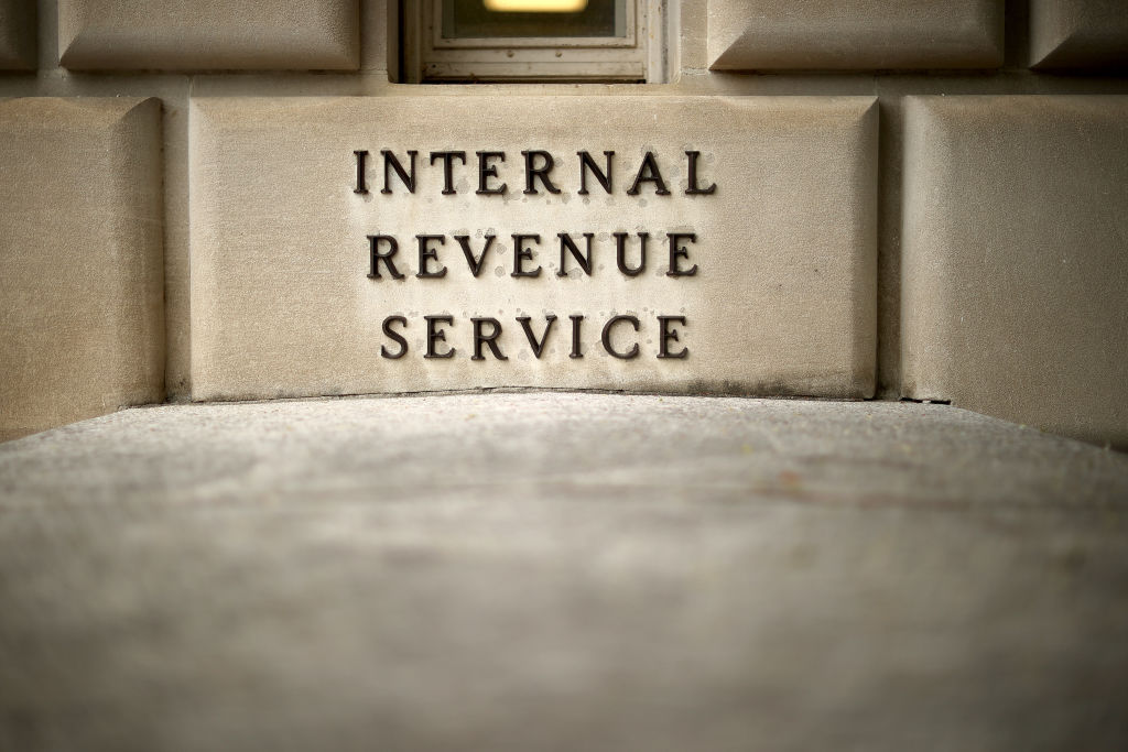 The Internal Revenue Service headquarters building on Aug. 27, 2020, in Washington, D.C. (Chip Somodevilla/Getty Images)