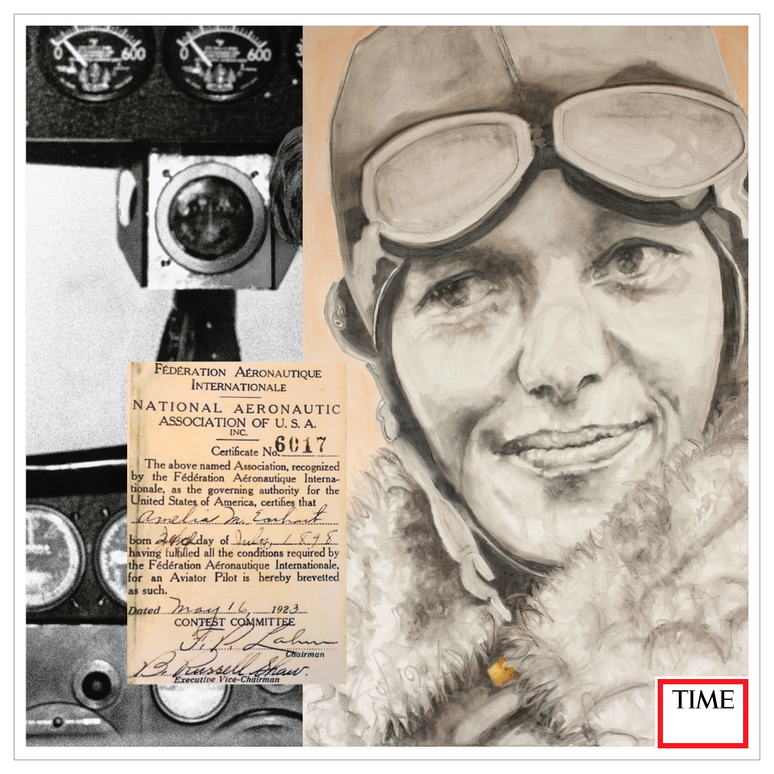 Amelia Earhart by Shana Wilson