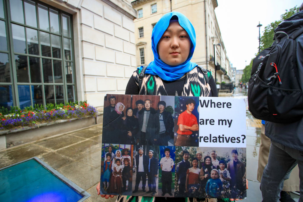 London protests in solidarity with Uighurs