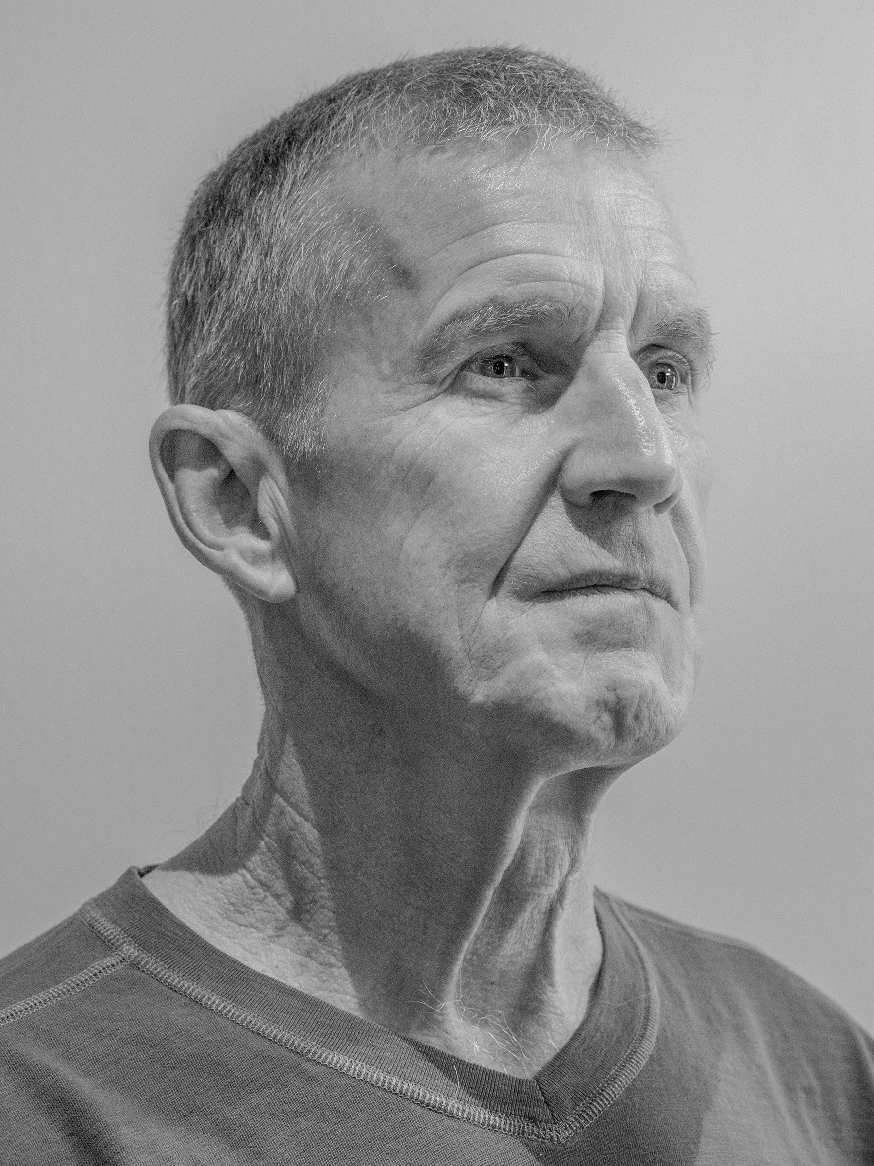 Gen. Stanley McChrystal photographed in Alexandria, Va. on Oct. 9, 2021. (Peter van Agtmael—Magnum Photos for TIME)