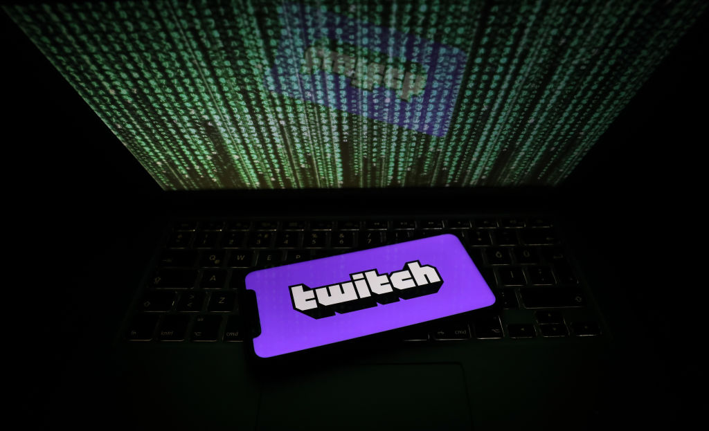Data from Amazon.com Inc.’s video game streaming platform Twitch was leaked earlier today on the social media platform 4Chan. (Hakan Nural—Anadolu Agency/Getty Images)