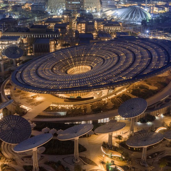 The Sustainability Pavilion at Expo 2020 Dubai.