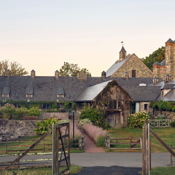 Blue Hill at Stone Barns restaurant in the Hudson Valley region of New York.