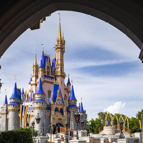 Magic Kingdom Park at Walt Disney World near Orlando.