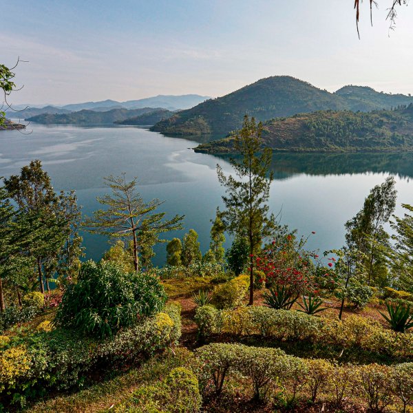 View of the Lake Kivu, Rwanda