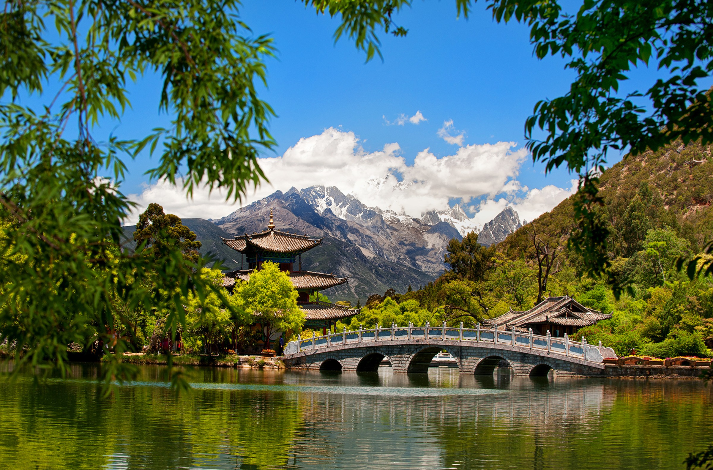 Jade Spring Park in Lijiang (Mario Weigt—Anzenberger/Redux)