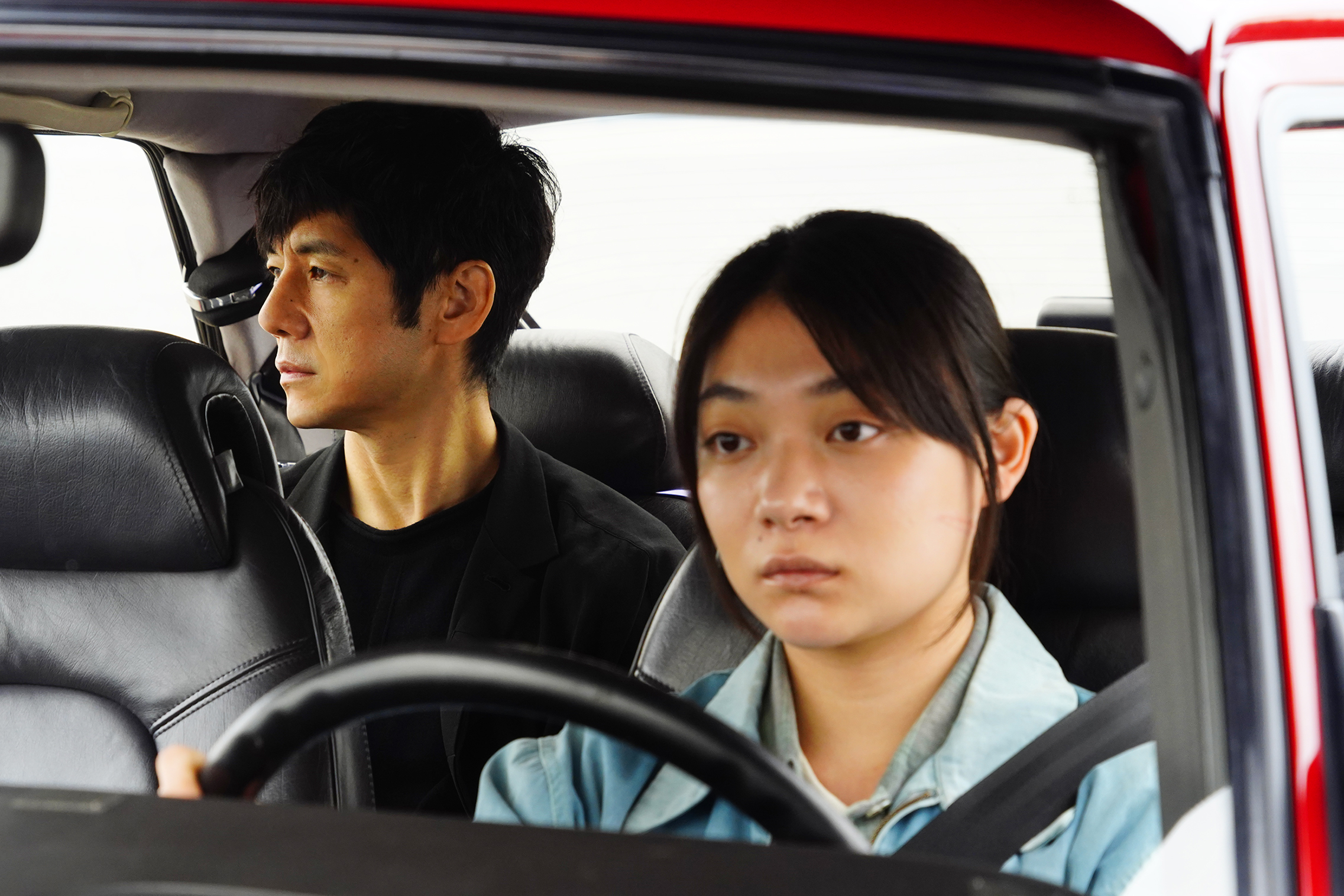 Hidetoshi Nishijima and Toko Miura in 'Drive My Car' (Courtesy of Sideshow/Janus Films)