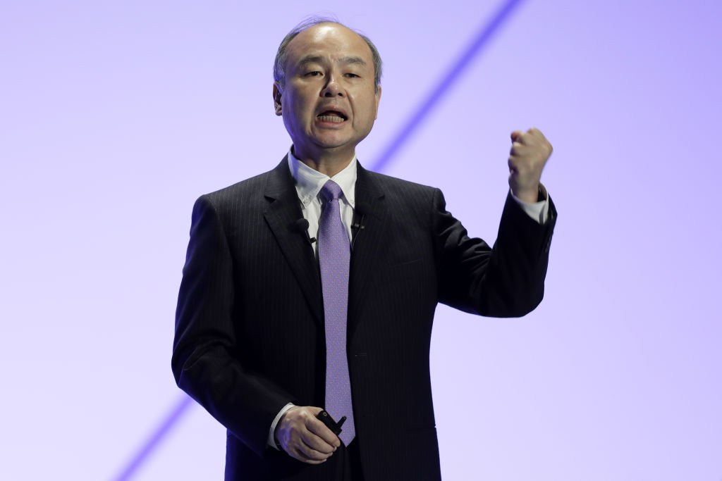 SoftBank Group President Masayoshi Son