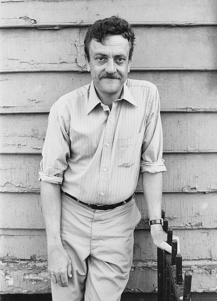 Author Kurt Vonnegut, Jr., 1970, after the publication of Slaughterhouse-Five (Jack Mitchell-Getty Images)