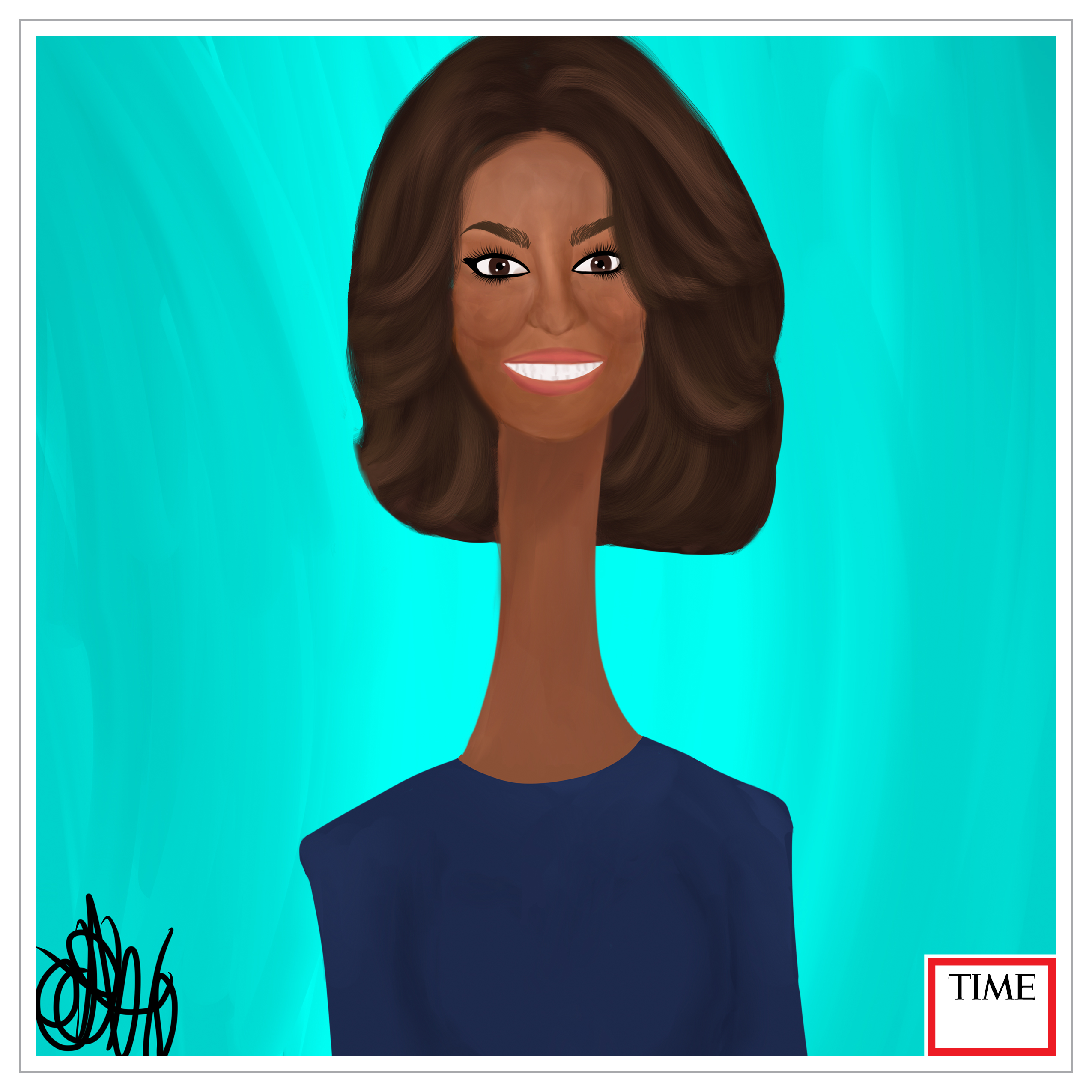 Michelle Obama, 2008