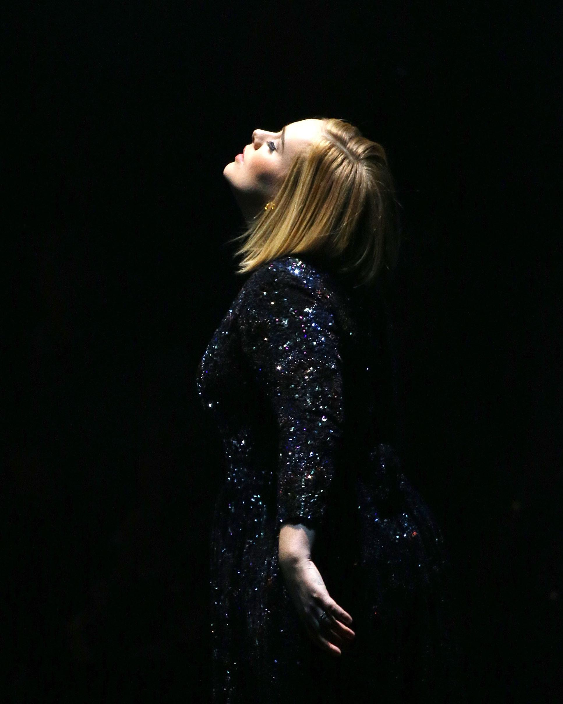 Adele performs at the Verizon Center on October 10, 2016 in Washington, DC. (Paul Morigi—Getty Images)