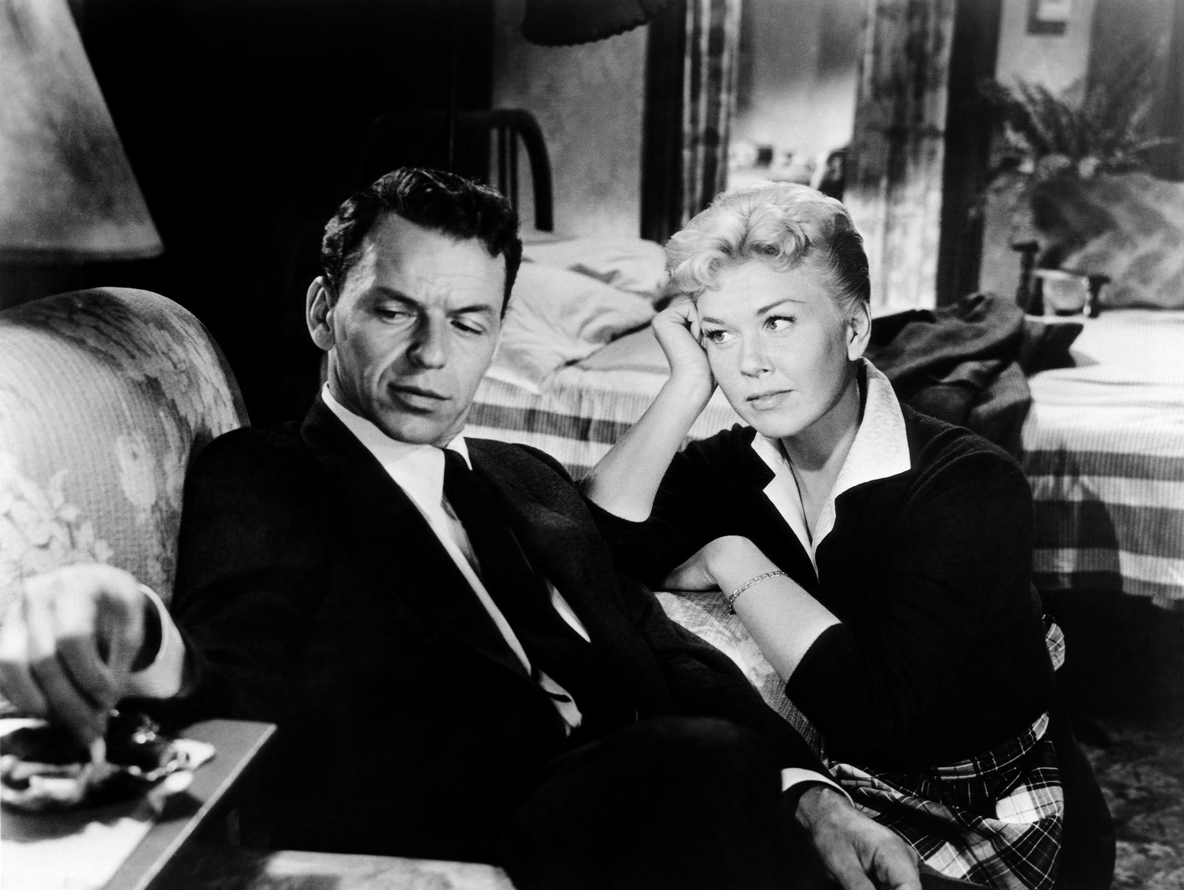 Frank Sinatra and Doris Day in Young At Heart.