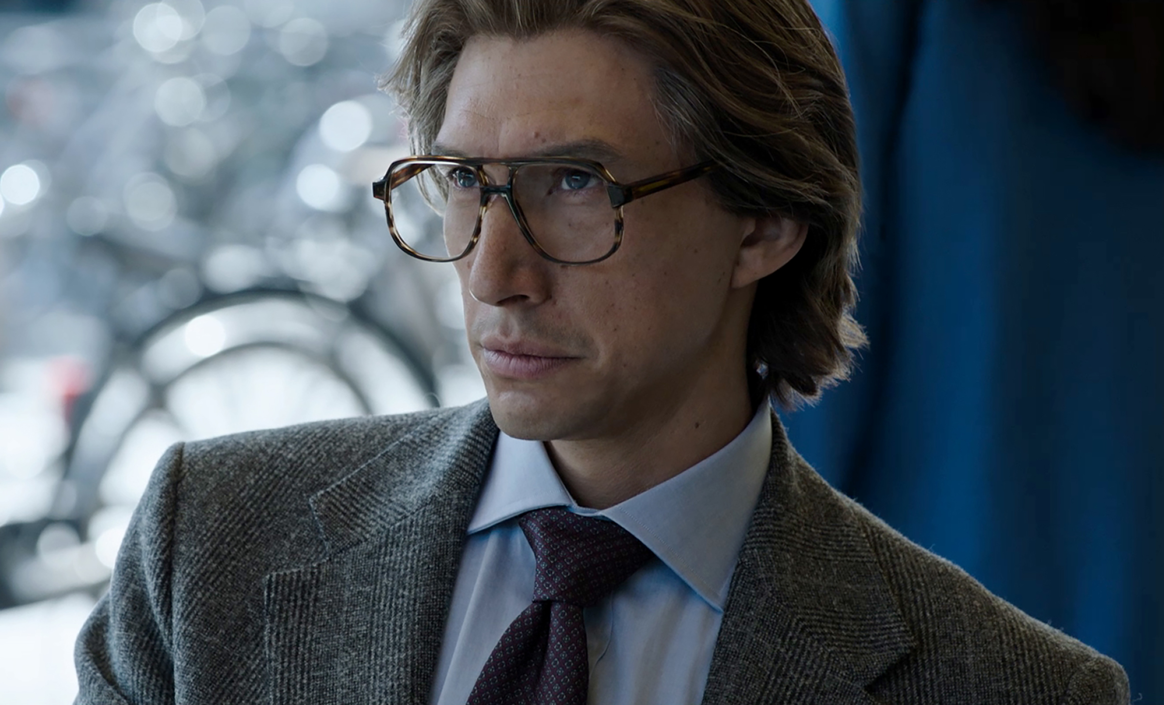 Adam Driver in <i>House of Gucci</i> (Courtesy of MGM)