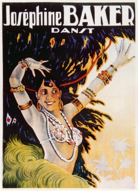 Affiche pour 'Josephine Baker - Danses'