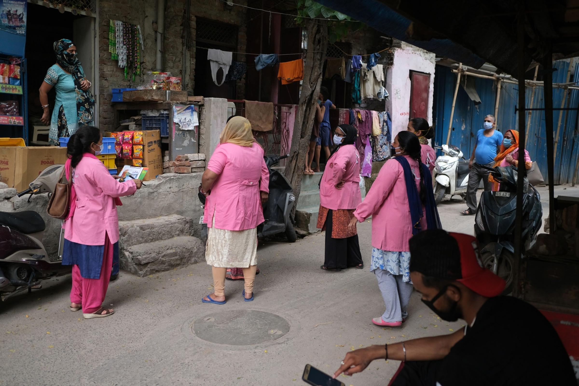 India's ASHA Workers Conduct Door-to-door Virus Survey