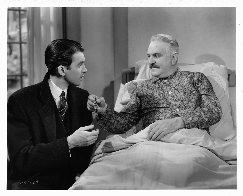 James Stewart and Frank Morgan in 'The Shop Around The Corner' (Metro-Goldwyn-Mayer/Getty Images)