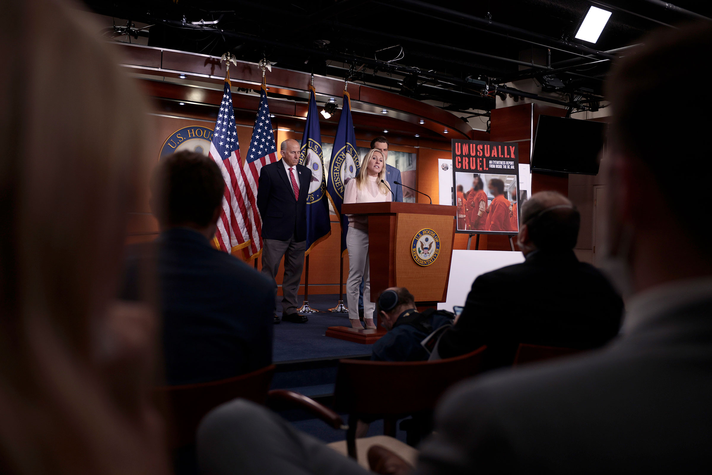 House Republicans Hold Press Conference On Treatment Of January 6 Defendants