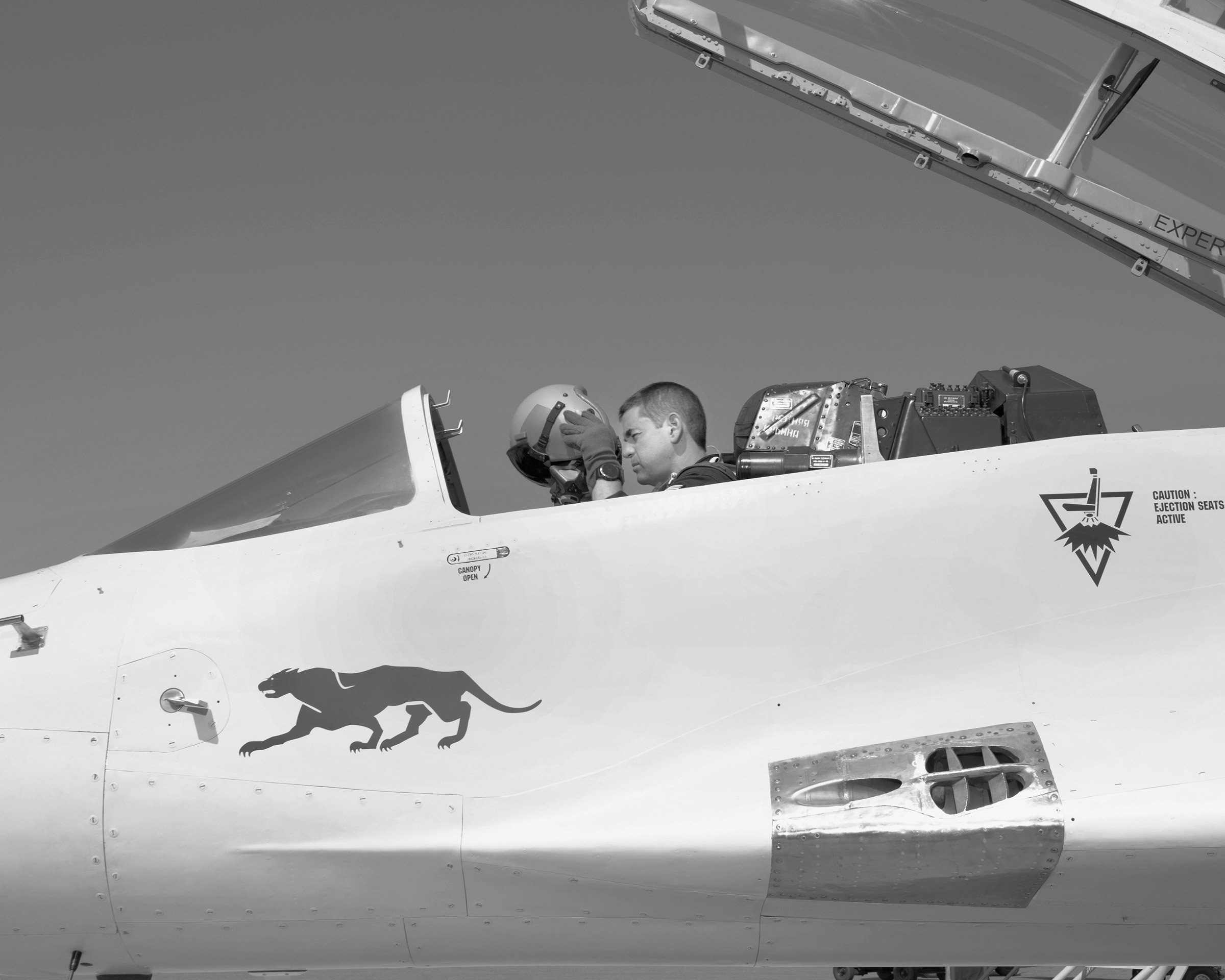 Jared Isaacman prepares for a ride in his MiG-29UB fighter jet during a <a href=